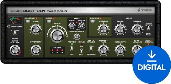 Procesador de efectos de complemento de software Cherry Audio Stardust 201 Tape Echo (Producto digital) - 1