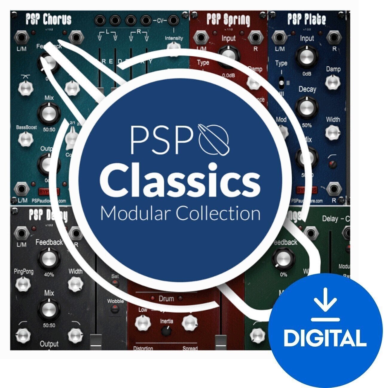 Procesador de efectos de complemento de software Cherry Audio PSP Classics Modular (Producto digital)