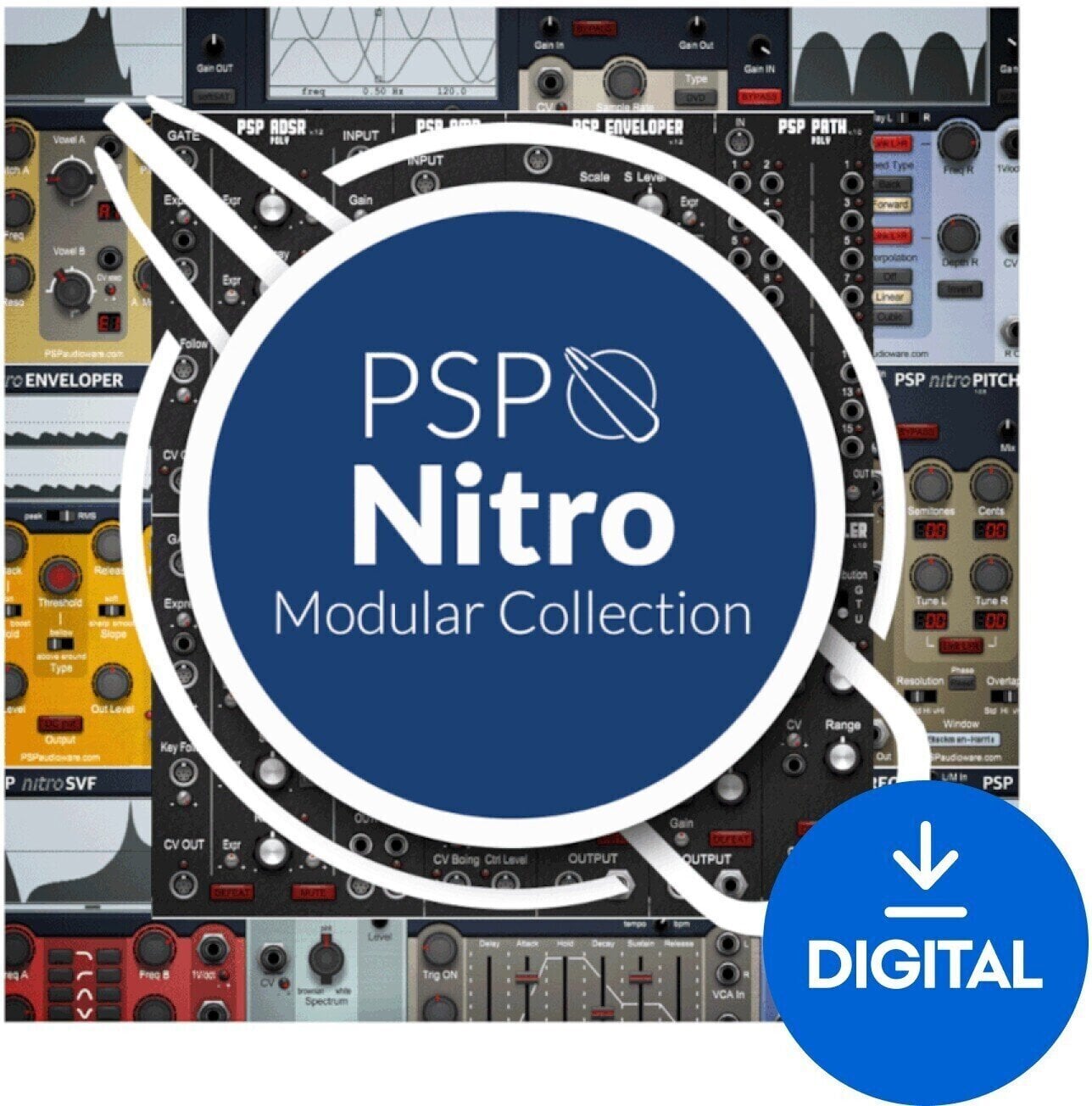 Procesador de efectos de complemento de software Cherry Audio PSP Nitro Modular (Producto digital)
