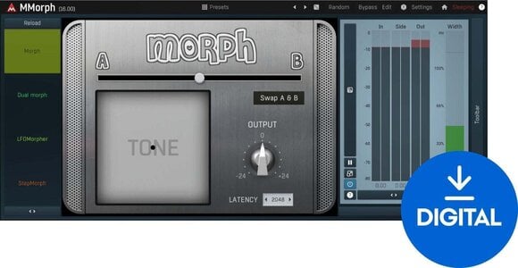 Procesador de efectos de complemento de software MELDA MMorph (Producto digital) - 1