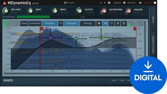 Procesador de efectos de complemento de software MELDA MDynamicEq (Producto digital) - 1