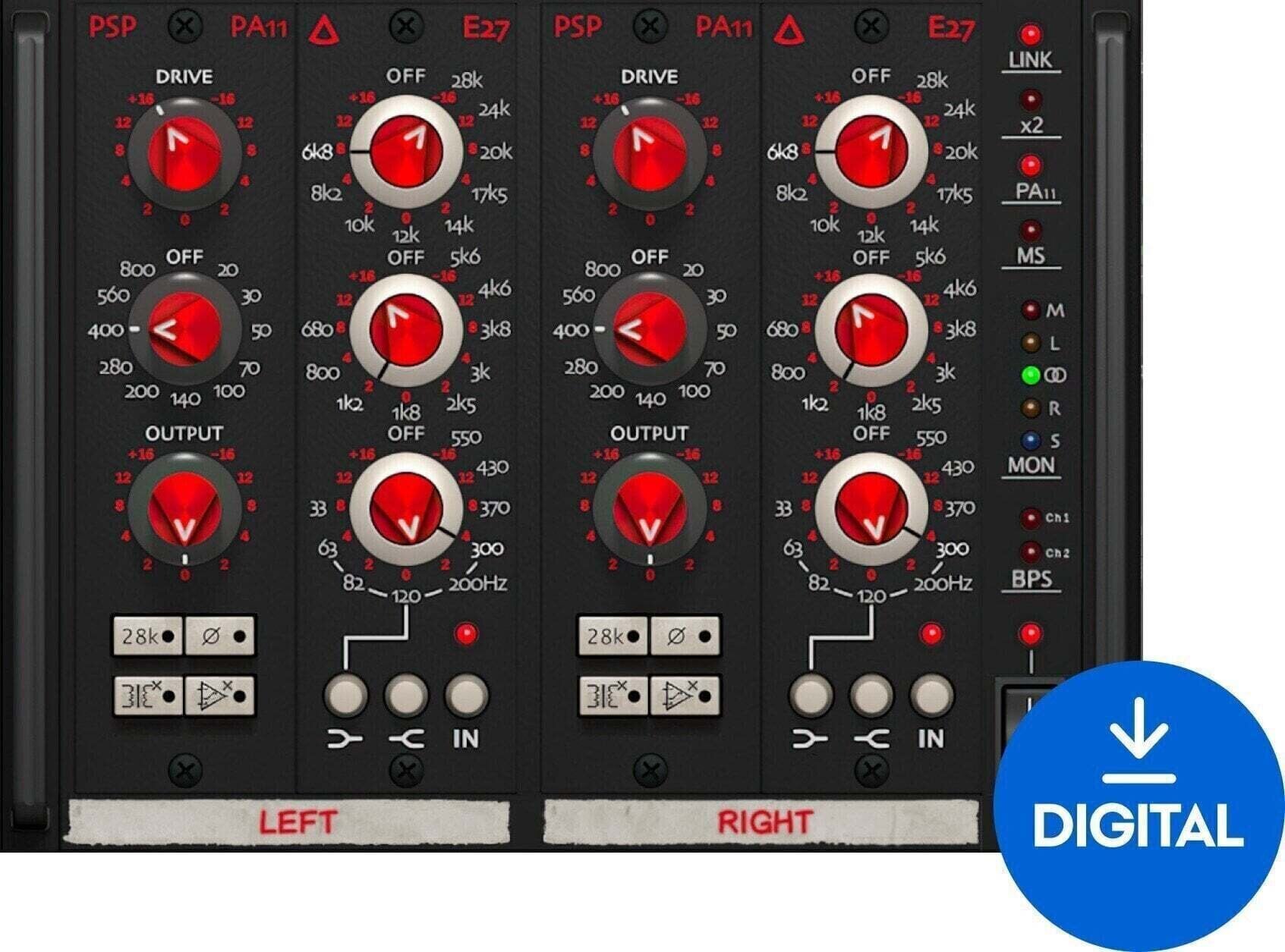 Studijski software plug-in efekt PSP Audioware E27 EQ (Digitalni izdelek)