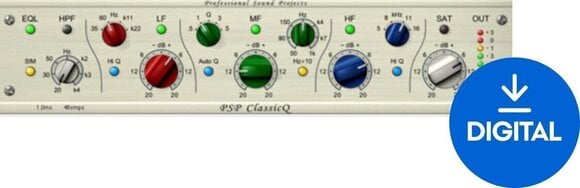 Procesador de efectos de complemento de software PSP Audioware ClassicQ (Producto digital) - 1