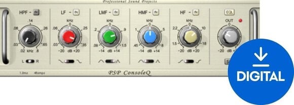 Procesador de efectos de complemento de software PSP Audioware ConsoleQ (Producto digital) - 1