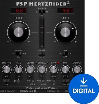 Software Plug-In FX Processor PSP Audioware HertzRider 2 (Digital product) - 1