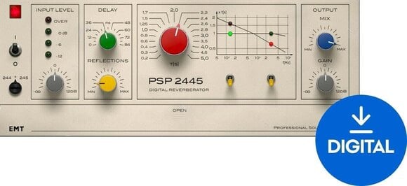Software Plug-In FX Processor PSP Audioware 2445 EMT (Digital product) - 1