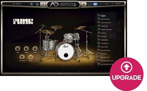 Update / Upgrade / Expansion XLN Audio AD2: Funk (Digitalni izdelek) - 1