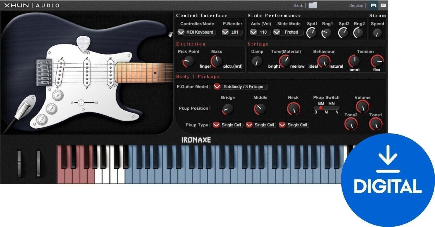 VST Instrument XHUN Audio IronAxe (Producto digital)