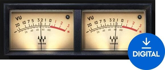 Procesador de efectos de complemento de software Waves VU Meter (Producto digital) - 1