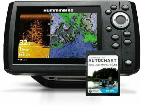 Localizador de peixes Humminbird Helix 5 Chirp DI GPS G2 SET Localizador de peixes - 1