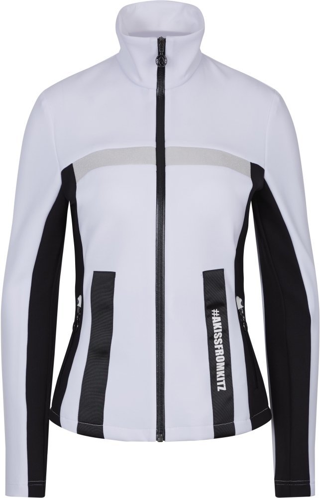 T-shirt/casaco com capuz para esqui Sportalm Syllagar Optical White 38 Ponte