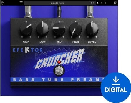 VST Instrument KUASSA Efektor Bass Cruncher Preamp (Digital product) - 1