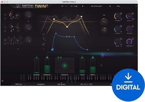 VST Instrument FabFilter Twin 3 (Producto digital) - 1