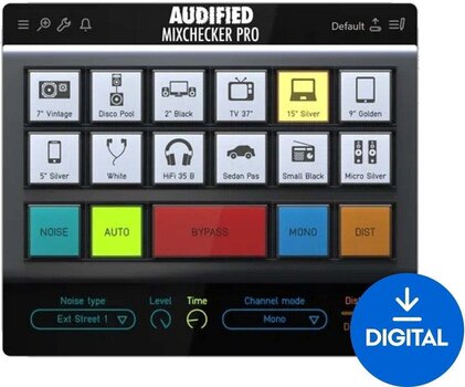 Procesador de efectos de complemento de software Audified MixChecker Pro (Producto digital) - 1