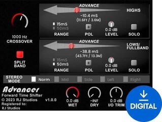 Programski plugin efekti Raising Jake Studios Advancer (Digitalni proizvod)
