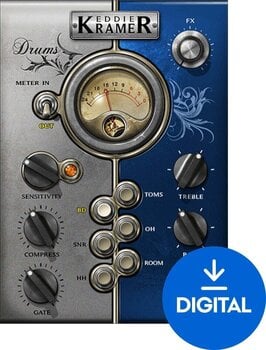 Procesador de efectos de complemento de software Waves Eddie Kramer Drum Channel (Producto digital) - 1