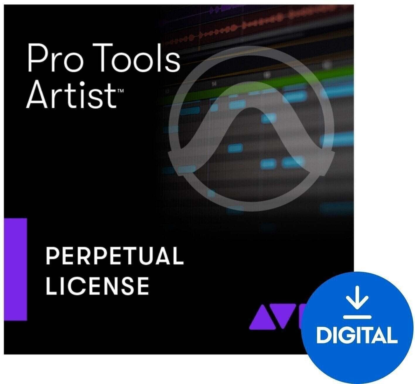 DAW Sequencer-Software AVID Pro Tools Artist Perpetual License (Digitales Produkt)
