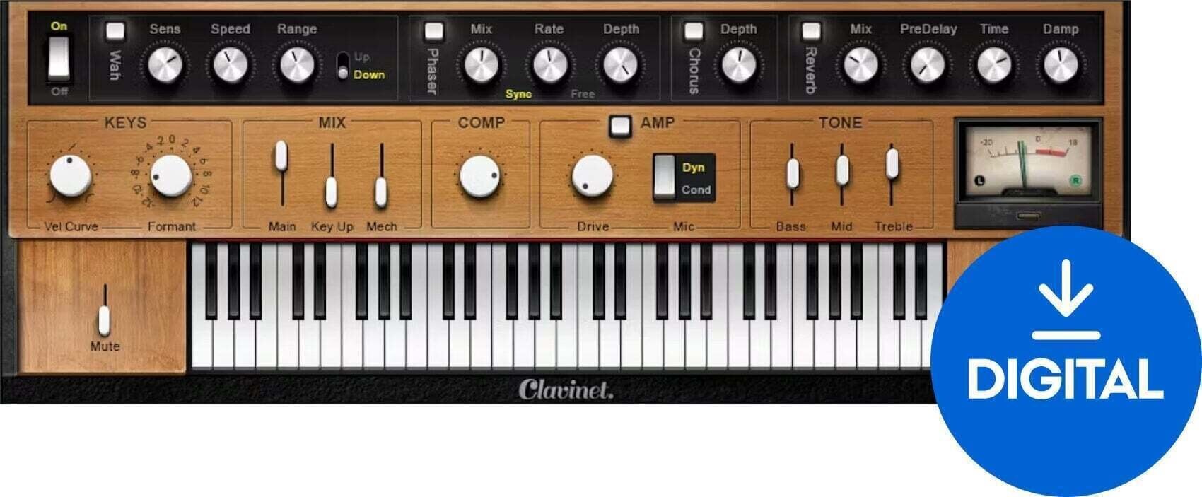 Programski plugin efekti Waves Clavinet (Digitalni proizvod)