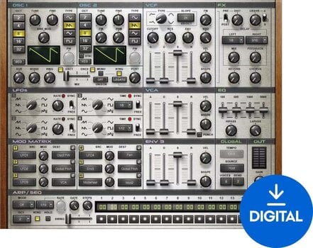 VST Instrument Waves Element 2.0 Virtual Analog Synth (Digital product) - 1