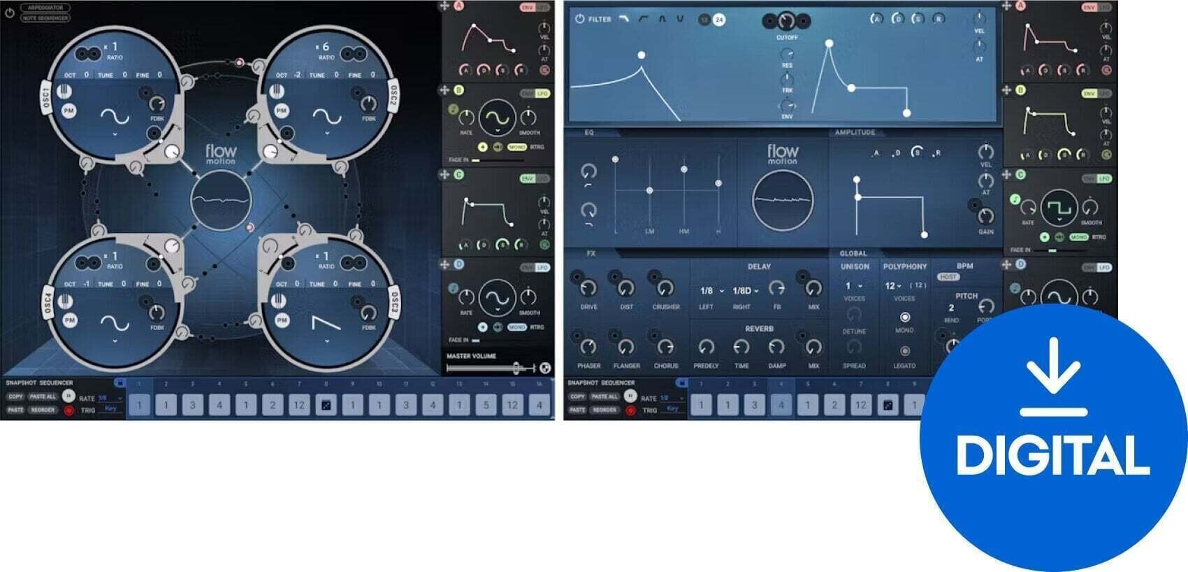 VST Instrument Waves Flow Motion FM Synth (Digital product)