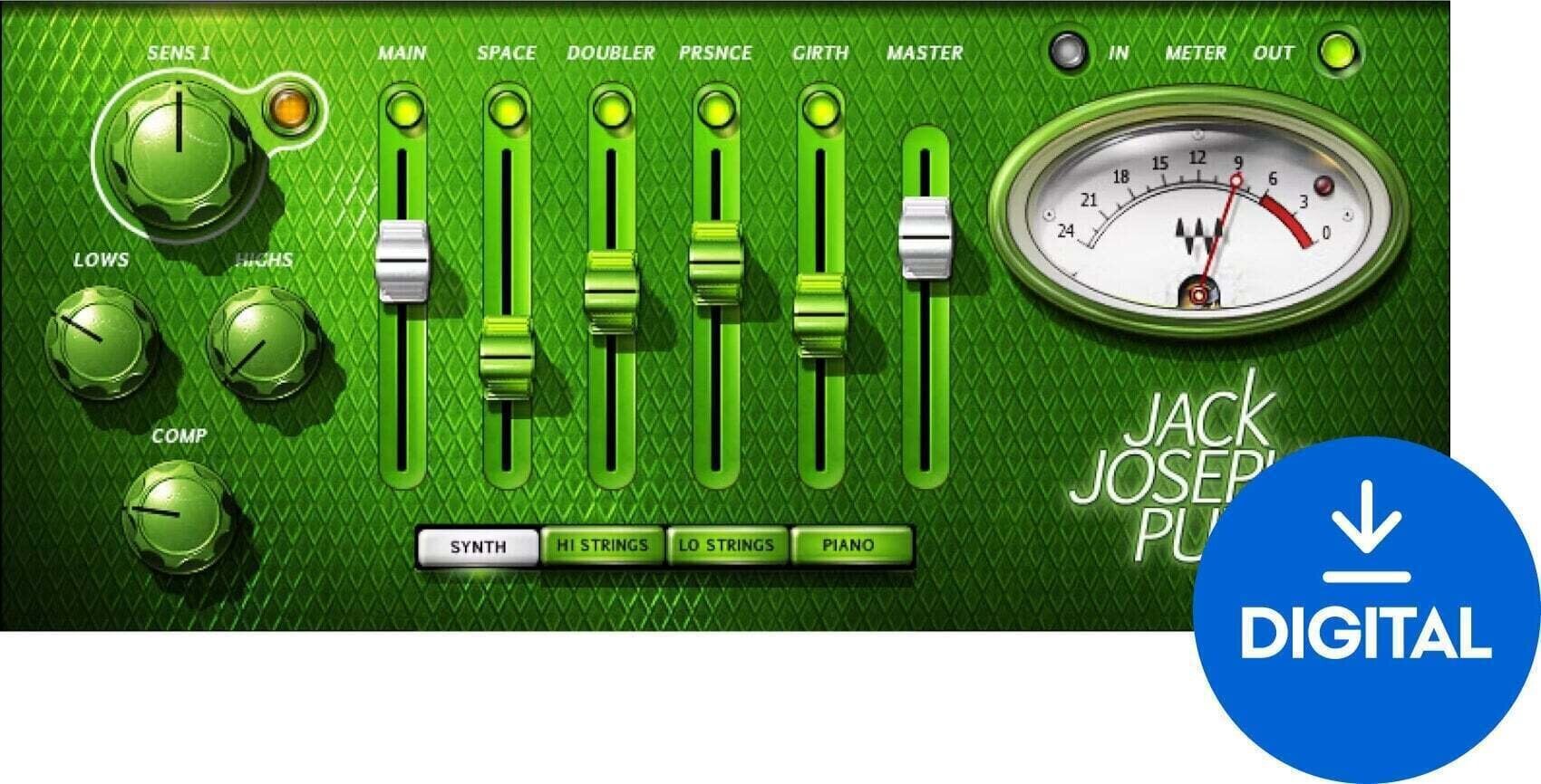 Procesador de efectos de complemento de software Waves JJP Strings & Keys (Producto digital)