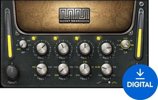 Procesador de efectos de complemento de software Waves Manny Marroquin EQ (Producto digital) - 1