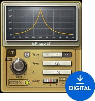 Procesador de efectos de complemento de software Waves InPhase LT (Producto digital) - 1