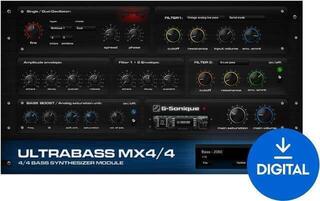 Programski plugin efekti G-Sonique Ultrabass MX (Digitalni proizvod)