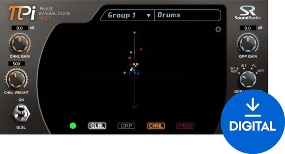 Oprogramowanie studyjne Plug-In efekt Sound Radix Pi Phase Interactions Mix (Produkt cyfrowy) - 1