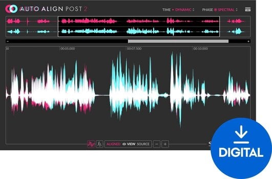 Procesador de efectos de complemento de software Sound Radix Auto-Align Post 2 (Producto digital) - 1