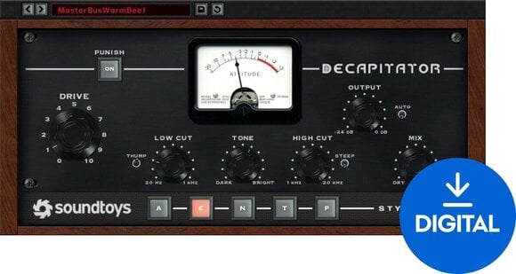 Procesador de efectos de complemento de software SoundToys Decapitator 5 (Producto digital) - 1