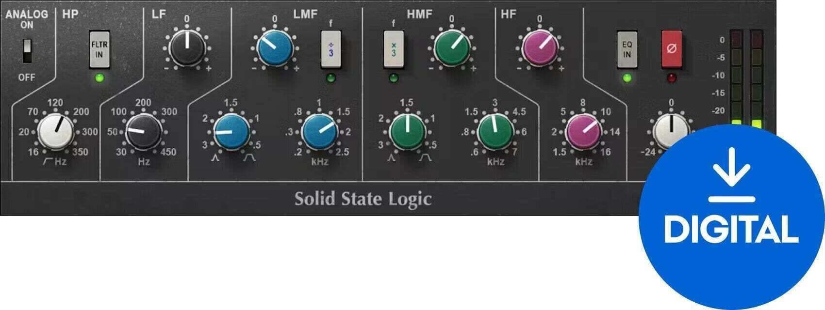 Procesador de efectos de complemento de software Waves SSL G-Equalizer (Producto digital)