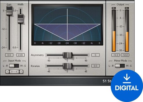 Procesador de efectos de complemento de software Waves S1 Stereo Imager (Producto digital) - 1