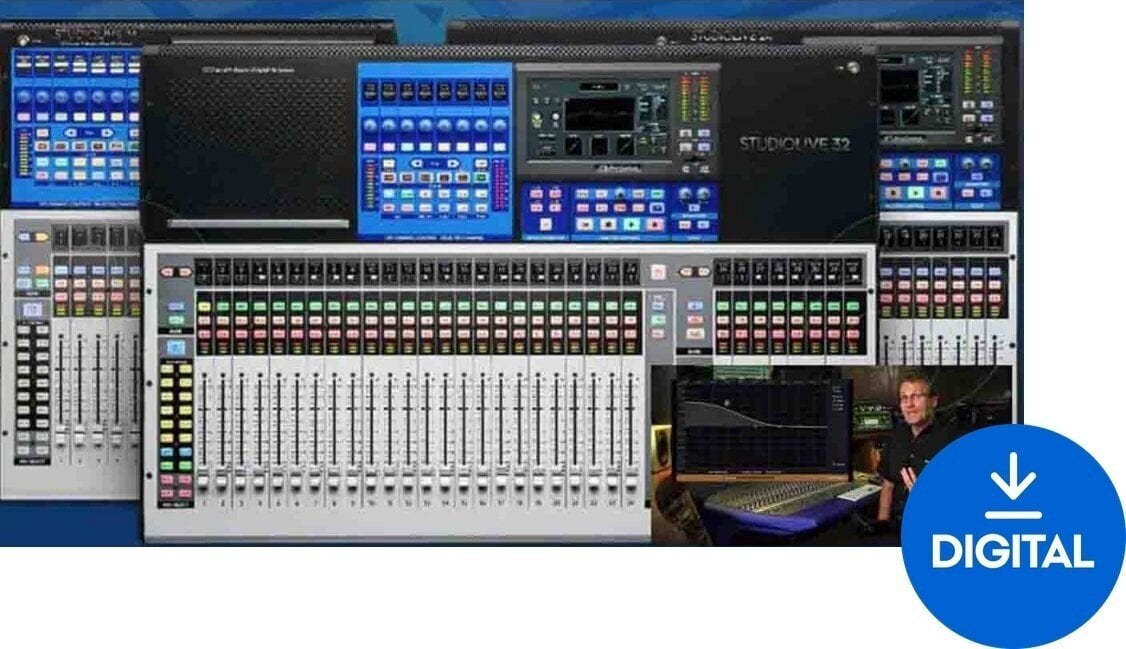 Učna programska oprema ProAudioEXP Presonus StudioLive Series III Video Course (Digitalni izdelek)