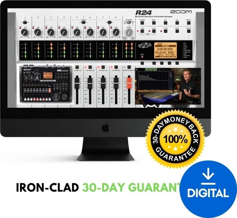 Software educativo ProAudioEXP Zoom R24/R8 Video Training Course (Producto digital)