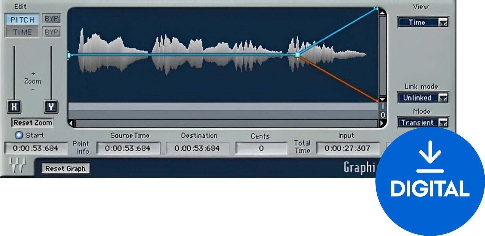 Procesador de efectos de complemento de software Waves SoundShifter (Producto digital)