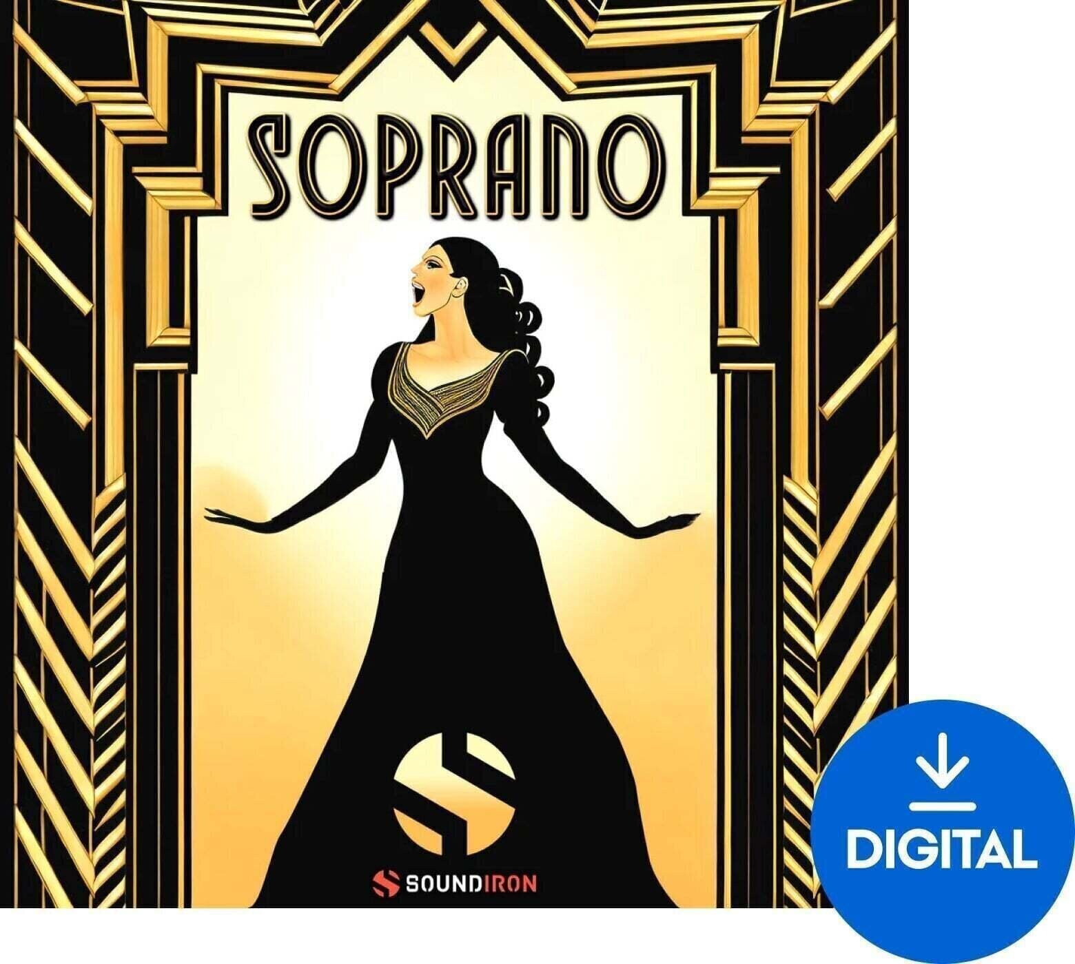 Zvočna knjiga za sampler Soundiron Iron Pack 7 - Soprano Voice (Digitalni izdelek)