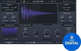 Software Plug-In FX Processor Minimal Audio Swarm Reverb (Digital product)