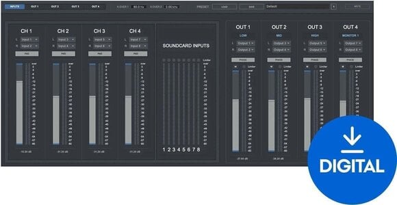 Software de estudio Digital Brain Instruments DSP Manager 2 (Producto digital) - 1