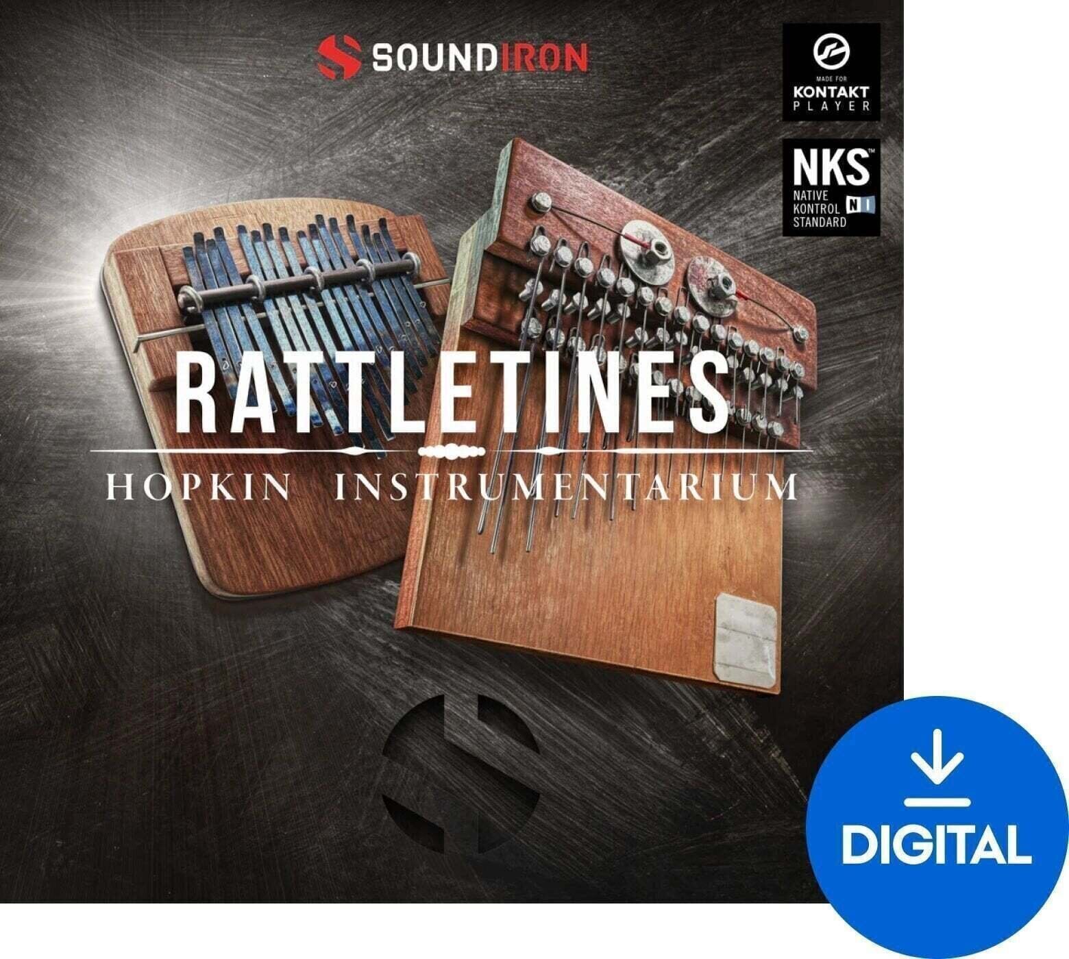 Zvočna knjiga za sampler Soundiron Hopkin Instrumentarium: Rattletines (Digitalni izdelek)