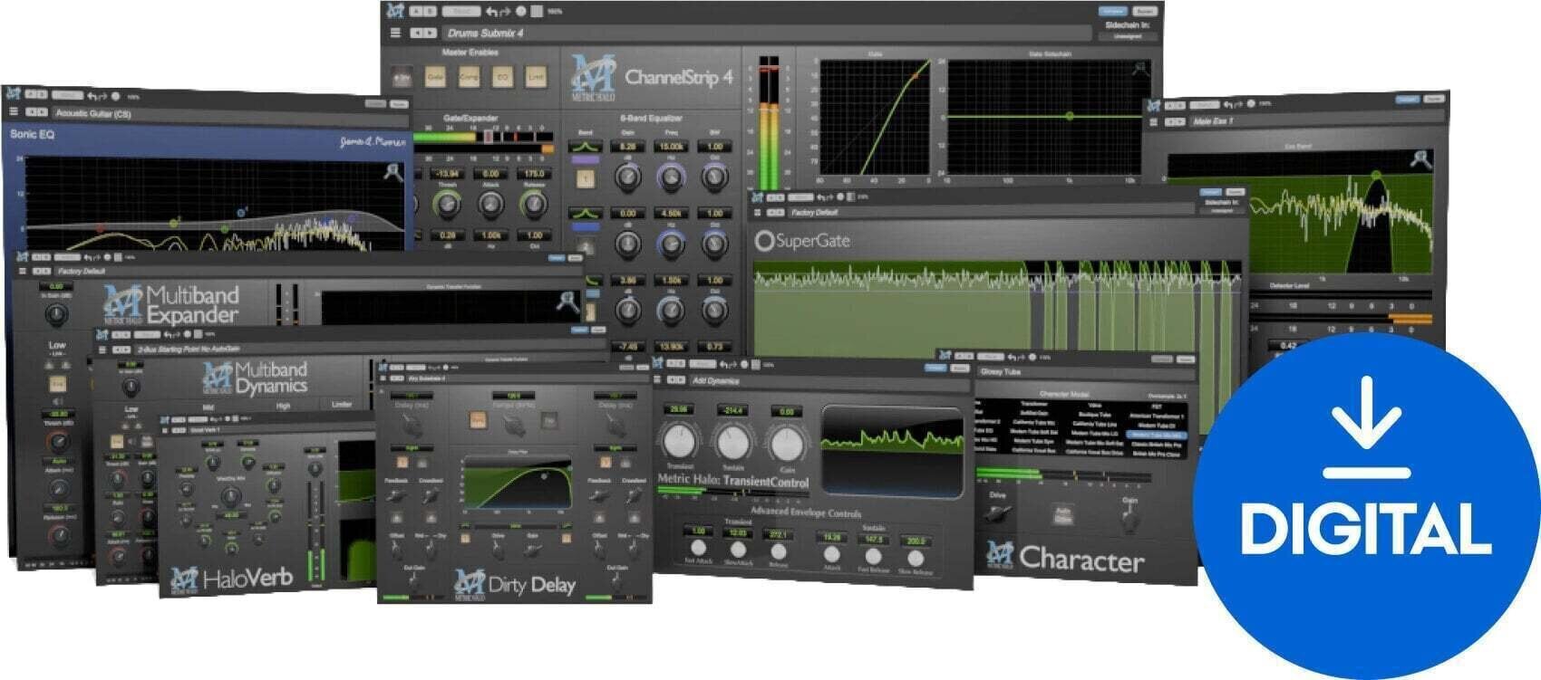 Studijski software plug-in efekt Metric Halo MH Production Bundle v4 (Digitalni izdelek)