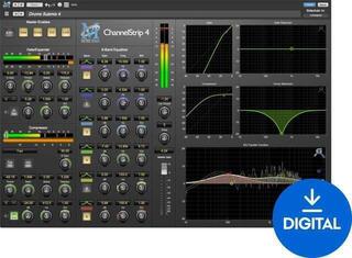 Studio software plug-in effect Metric Halo MH ChannelStrip v4 (Digitaal product)