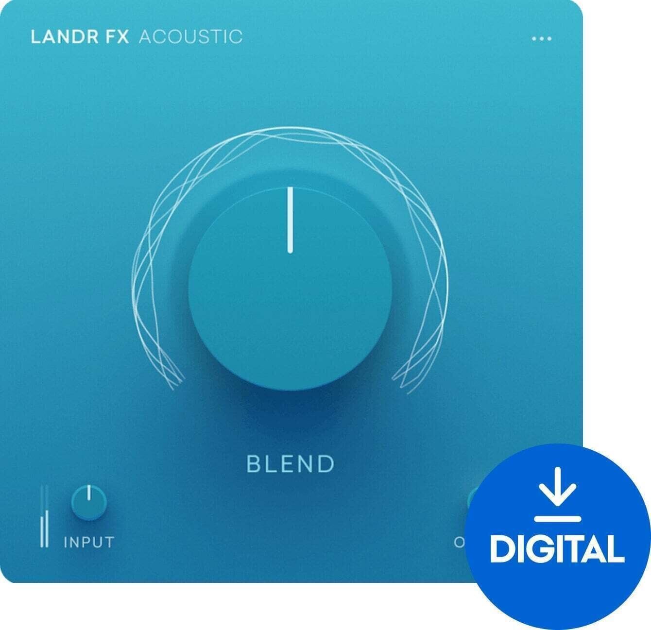 Studijski software plug-in efekt LANDR FX Acoustic (Digitalni izdelek)