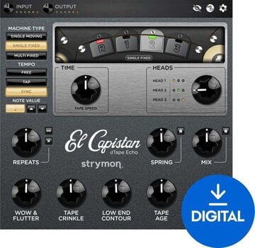 Procesador de efectos de complemento de software Strymon El Capistan (Producto digital) - 1