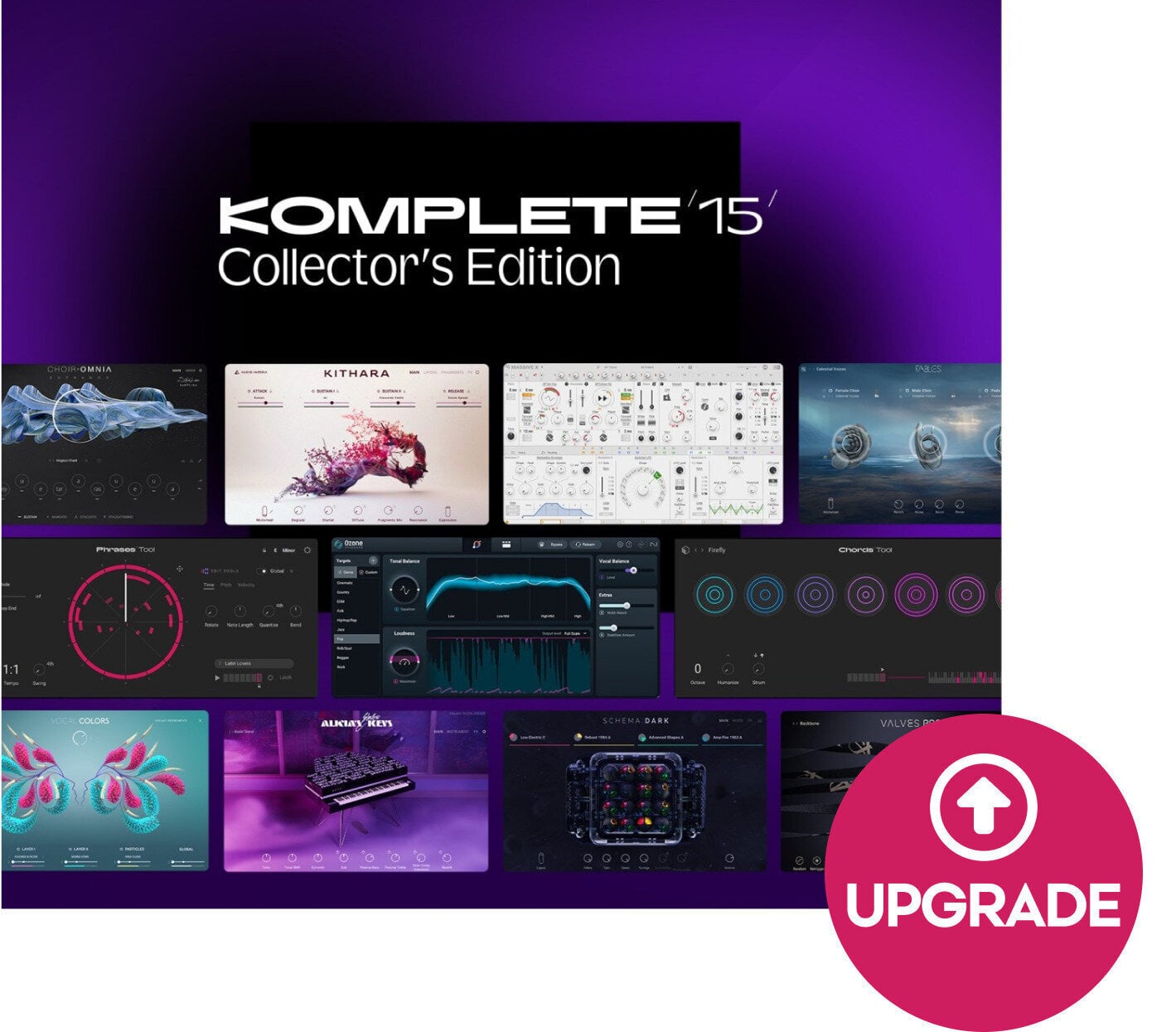 Update / Upgrade / Expansion Native Instruments Komplete 15 Collectors Edition UPD (Producto digital)