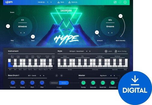 VST Instrument UJAM Hype (Producto digital) - 1