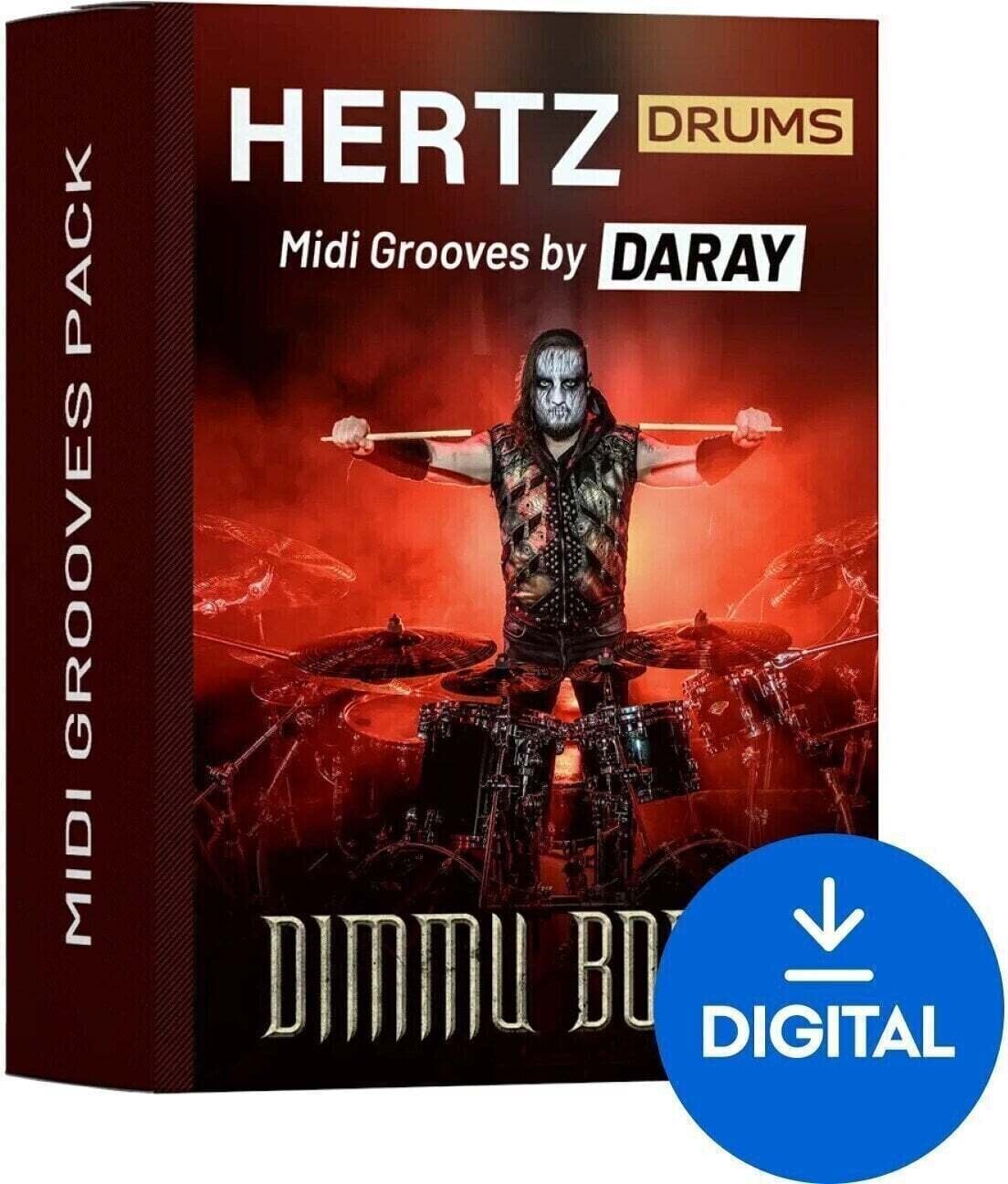 Zvučna knjižnica za efekte Hertz Midi Grooves by Daray (Digitalni proizvod)