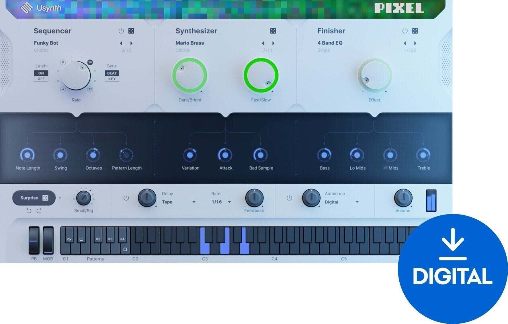 VST Instrument UJAM Pixel (Producto digital)