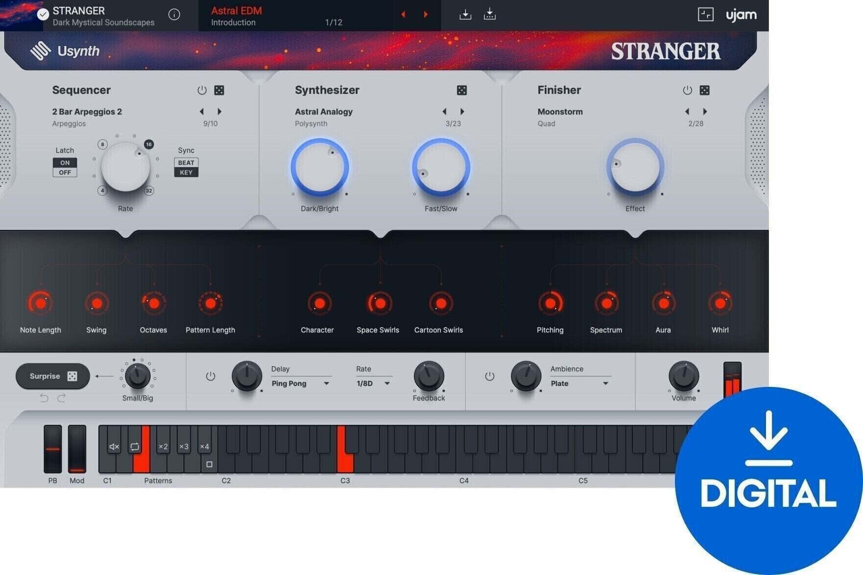VST Instrument UJAM Stranger (Producto digital)