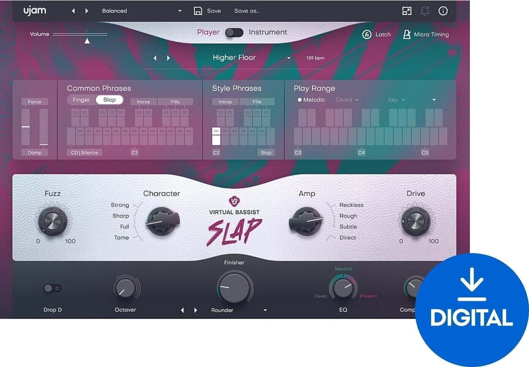 VST Instrument UJAM Slap (Producto digital)
